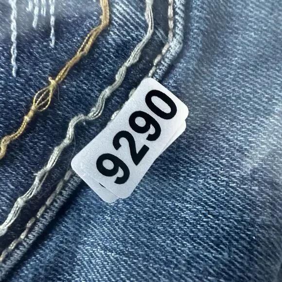 Buckle BKE Jeans Womens 32 Blue Bootcut Wendi Midrise Thick Stitch Casual - Picture 13 of 13